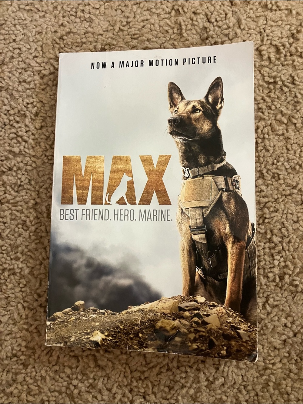 Max: Best Friend. Hero. Marine. Book by Jennifer Li Shotz